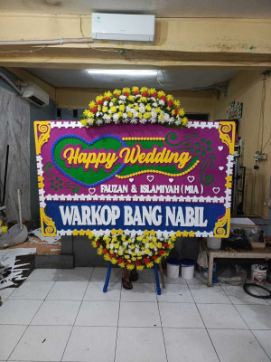 Papan Bunga Venue Wedding Serpong