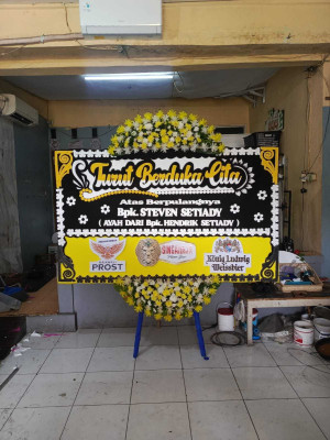 Papan Bunga Venue Wedding Serpong
